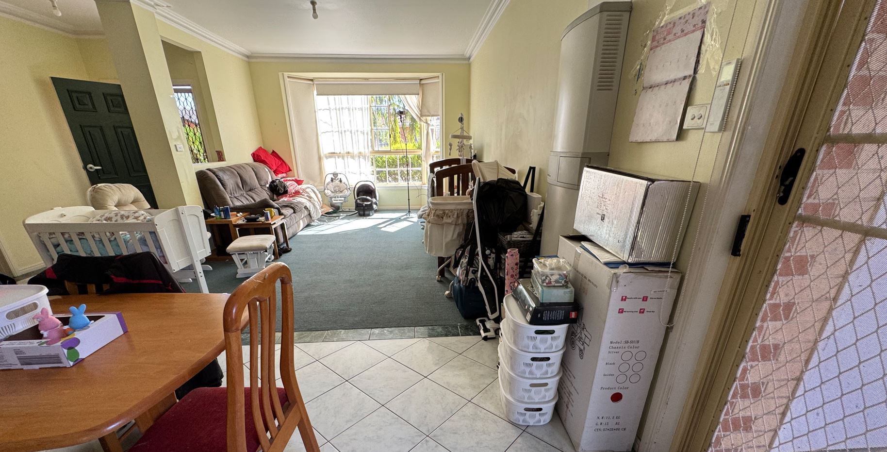 burden of managing the house